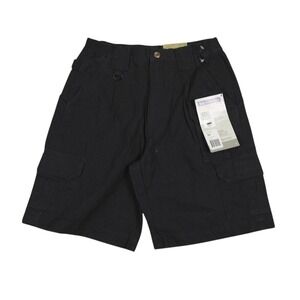 5.11 Tactical Shorts Men's 30 Black  9" Active Waistband Cotton 73285 Prym snaps